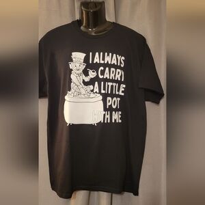 Gildan Black Heavy Cotton T-Shirt